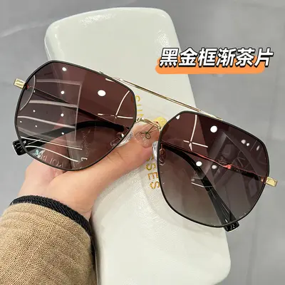 Men's Polarized Driving Sunglasses with UV Protection for Large Faces - 4