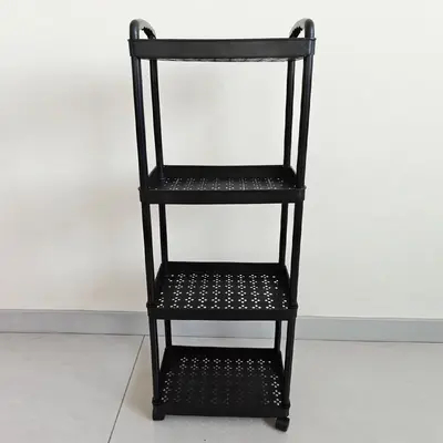 Mehrstöckiger kleiner Servierwagen Regal Haushalt Küche Standregal einfaches Aufbewahrungsregal Wohnzimmer Schlafzimmer Snack-Aufbewahrungsregal