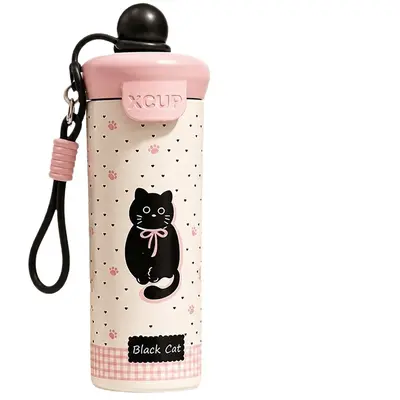 316 Stainless Steel Insulated Cup, Large Capacity, Floating Ball, Kids Straw - 6