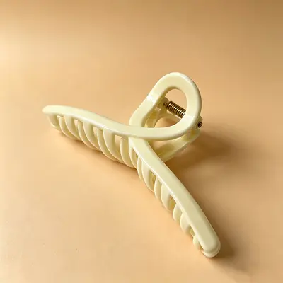 Trendige Premium-Haarklammer große Größe voluminöses Haar Haarspange Damen Hinterkopf Duttklemme Haarklammer Haarschmuck Großhandel - 9