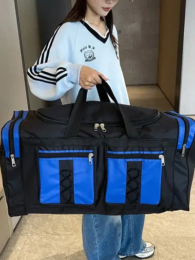 Large capacity portable travel bag, men's, strong and durable - 3