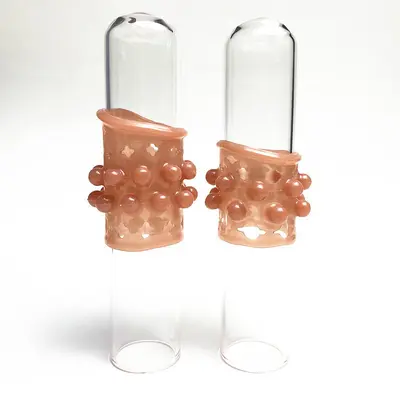 Beaded Cock Ring for Men, Ejaculation Delay, Hollow Design