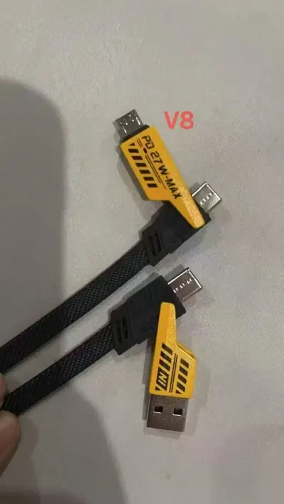 3'lü veri kablosu, 120W/66W, Apple Type-C Android araç şarjı - 10