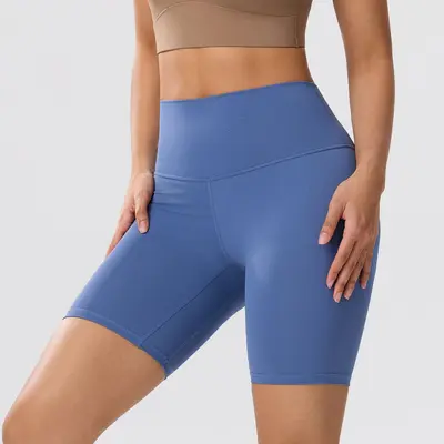 Women's High-Waist Seamless Yoga Three-Quarter Pants - 7