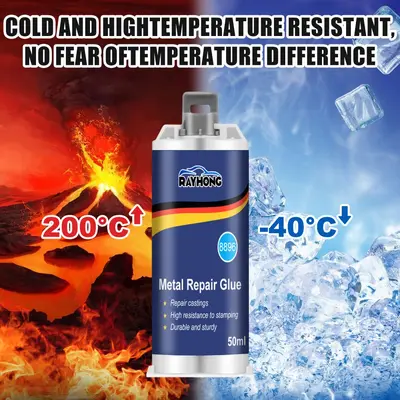 Rayhong Metal Casting Adhesive for Pore and Crack Repair, High-Temperature Resistant