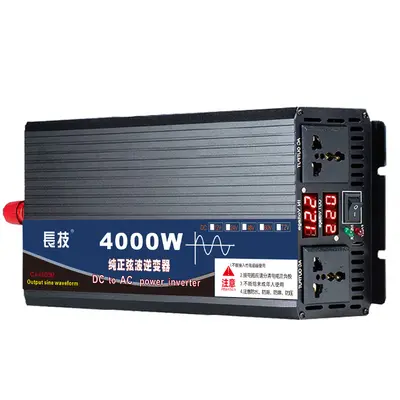 Инвертор чистой синусоиды Changjie 12V 24V 48V 60V 72V в 220V 110V для солнечных систем, дома и автомобиля, кросс-бордер - 5