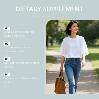 GOOGEER Peptide Nutritional Capsules for Energy and Gut Balance - 3