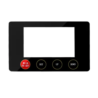 Touch Tempered Glass Panel, Custom Processed