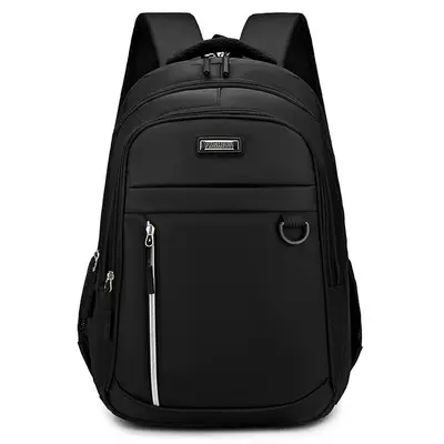 Waterproof Nylon Backpack Laptop Compartment Large Capacity - 7