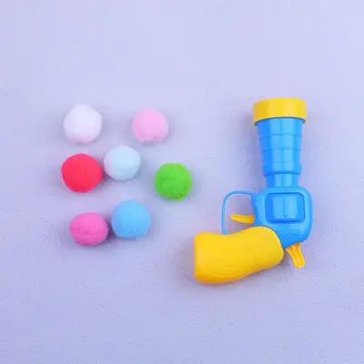 Silent Plush Ball Launcher Cat Toy, Interactive Self-Play - 10
