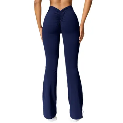 Micro Flare Yoga Pants, High Waist Butt-Lifting - 6