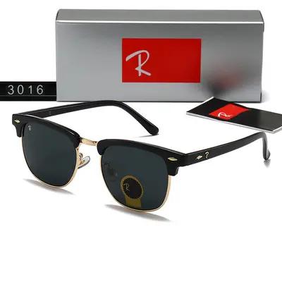 Sonnenbrille mit Glasgläsern im Orangen-Design 93016 - 6