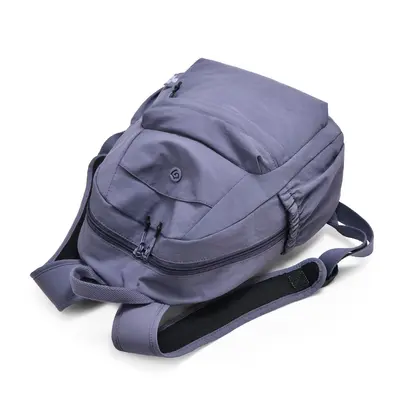 Women's Lightweight Water-Resistant Nylon Backpack, Large Capacity - 5