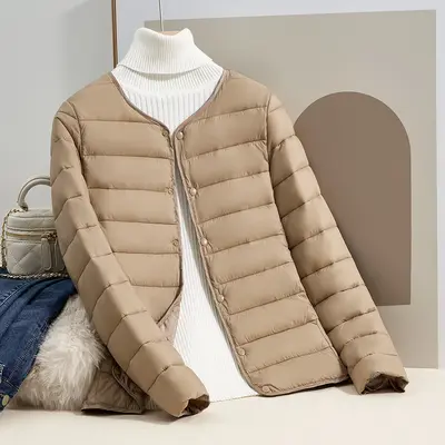 Large Size Cotton Round Neck Vest, Autumn Winter 2026 - 9