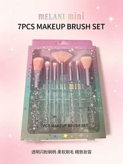 Yeni Model 7 Parça Pembe Taşınabilir Makyaj Fırçası Profesyonel Makyaj Aracı Allık Fırçası Pudra Fırçası Far Fırçası Seti Çapraz Sınır Göz - 7