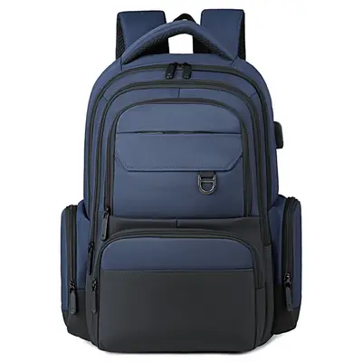 Men's Backpack, Oxford Fabric Urban Commuter Bag, Large Capacity - 4