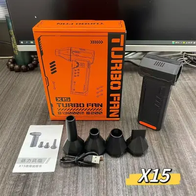 X15PRO El Tipi Türbin Fan, Yüksek Hızlı, Taşınabilir Hava Üfleyici