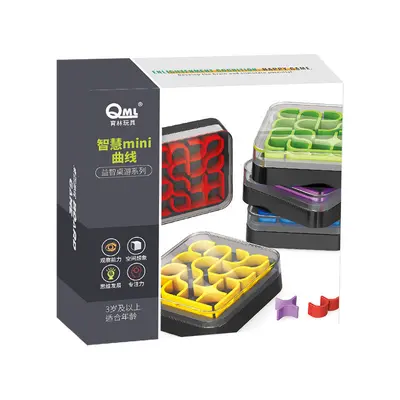 Akıllı Mini Kıvrımlı Puzzle Çocuk Zeka Geliştirici Masa Oyunu
