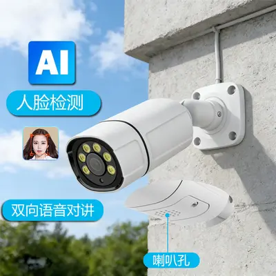 CCTV 8-channel POE surveillance kit AI face detection 4K - 10