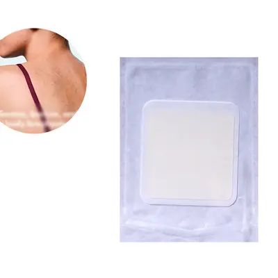 Hidrokolloid sivilce yaması, hilal şeklinde çene için, 1 paket - 10