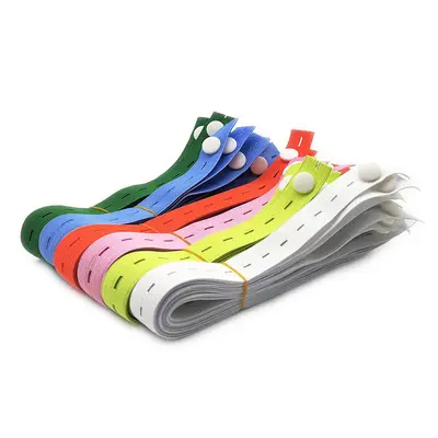 Gummiband-Reißverschluss-Bindeband für Decken und Kleideraufbewahrung, bunt - 3