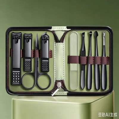 German precision nail clippers set, hawk beak design - 12