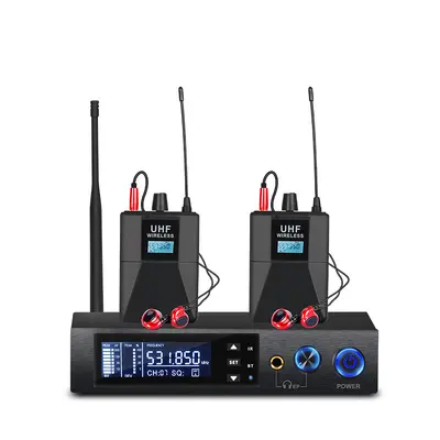 Professionelle kabellose In-Ear-Monitor-Kopfhörer mit Mikrofon für Bühnenauftritte, Outdoor-Performance, Sänger und Live-Streaming - 7