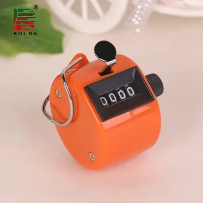 Farbiger mechanischer Zähler, elektronischer Zähler, Metall-Handzähler