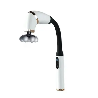 U-Shaped Elbow Massage Gun with Long Handle for Neck and Lower Back - 9