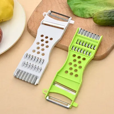 Multifunctional Manual Vegetable Peeler and Potato Slicer