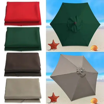 Açık alan şemsiye kumaşı, polyester, güneş korumalı, su geçirmez yedek kumaş - 5
