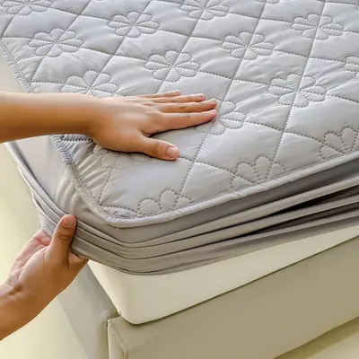 Waterproof cross-border trade urinal barrier quilted fully enclosed non-slip mattress protector Simmons bed cover wholesale - 10