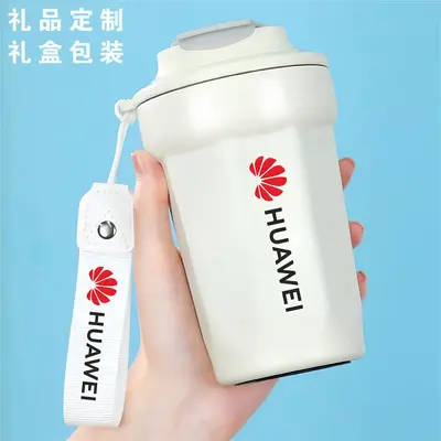 316 Stainless Steel Octagonal Vacuum Insulated Coffee Mug, Custom Logo - 5