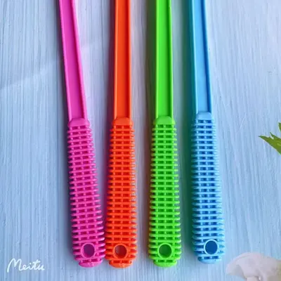 Thick Long-Handle Unbreakable Plastic Fly Swatter Large Size - 4