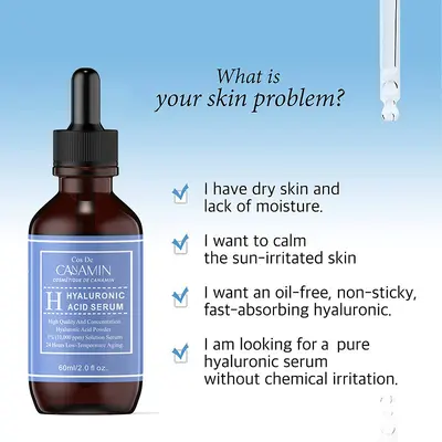 Hochkonzentriertes Hyaluronsäure-Serum mit Tiefenfeuchtigkeitspflege - 4