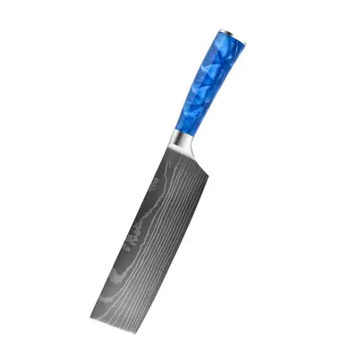 Damaszener-Muster Messerset, 7-Zoll Santoku, Entbeiningmesser - 10