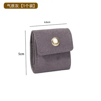 bequeme und tragbare Schmuckkoffer mit Fächern, Ring-Kosmetiktasche, kleine tragbare Reise-Ohrringe Schmuck-Kosmetiktasche - 9
