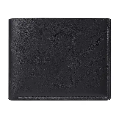 Men's Short PU Leather Wallet with Multiple Card Slots, Waterproof and Wear-Resistant - 5