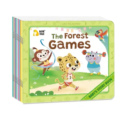 Cross-border Bestseller Small Picture Book 10-Book Set Children's Early Education Enlightenment Picture Books Kindergarten Baby Story Books Wholesale