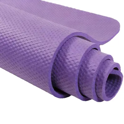 NBR yoga mat 1830x610x10mm, kaydırmaz, yavaş geri dönüş