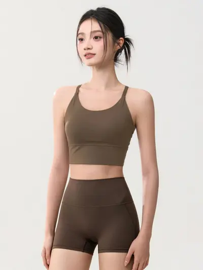 Women's Sports Bra with Open Back and Chest Pads for High-Intensity Training - 4