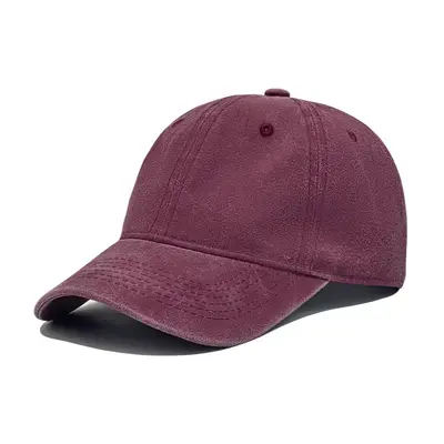 Vintage Baseballkappe aus reiner Baumwolle, gewaschen, weiches Oberteil, einfarbiger Sonnenschutz, Custom-Logo-Stickerei im Großhandel. - 10