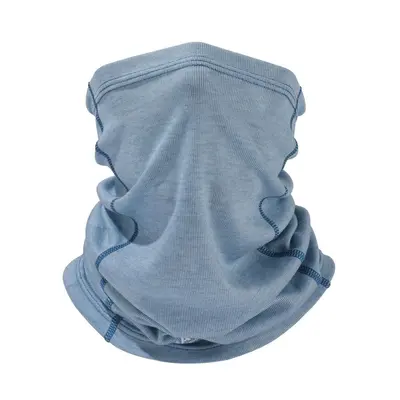 Thin Summer Tencel Wool Face Mask, Windproof Cycling Neck Gaiter - 8