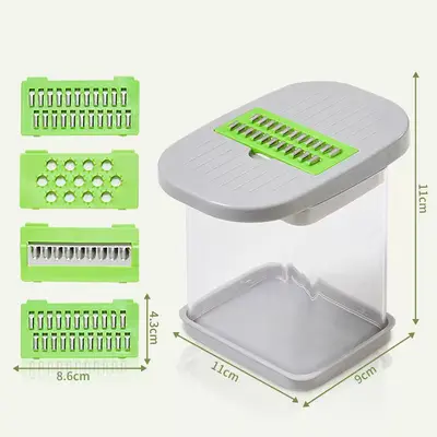 5-in-1 Vegetable Chopper Sausage Onion Dicer - 7