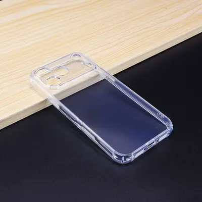 iPhone18ProMax için uygun saf TPU şeffaf hava yastıklı telefon kılıfı, dört köşeli düşmeye karşı dayanıklı ve sararmaya karşı korumalı tam kapsamlı koruyucu kılıf - 7
