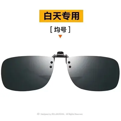 Clip-On Polarized Sunglasses and Myopia Eyeglass Clips - 7
