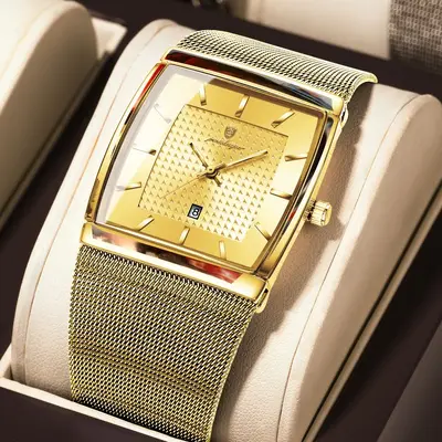 Swiss Men's Quartz Watch, Waterproof, Calendar, Ultra-Thin - 10