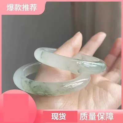 Xinjiang Tianshan green jade bracelet for women - 6