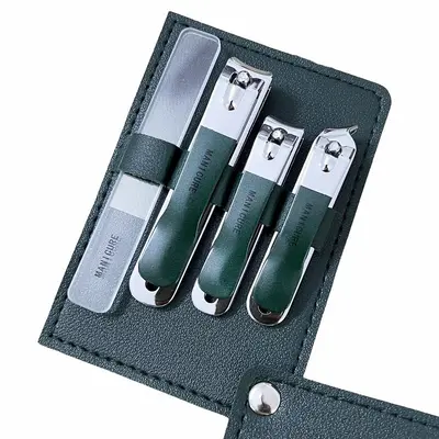 Gradient Nail Clippers 4-Piece Set Portable - 9