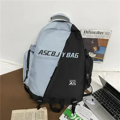 Men's Backpack 2024, Korean Style High School Bag, Large Capacity - 8